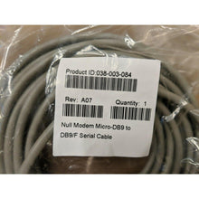 Cargar imagen en el visor de la galería, 038-003-084 Null Modem Micro-DB9 to DB9/F Serial Cable Rev A07 Cabo-FoxTI
