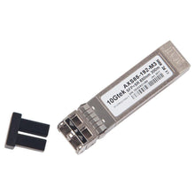 Load image into Gallery viewer, 10 Gigabit SFP+ LC Multi-Mode Transceiver, 10GBASE-SR Module for Cisco SFP-10G-SR, Meraki MA-SFP-10GB-SR, Ubiquiti UF-MM-10G, Mikrotik, D-Link, Supermicro, (850nm, DDM, 300m)-FoxTI
