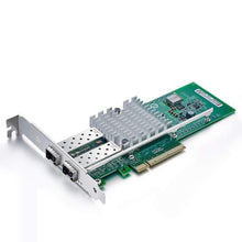 Load image into Gallery viewer, 10Gtek for Intel E10G42BTDA 82599ES Chip 10GbE Ethernet Converged Network Adapter X520-DA2/X520-SR2, PCI-E X8 Dual SFP+ Port-FoxTI
