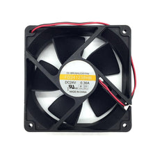 Carregar imagem no visualizador da galeria, 12012038mm FD241238HB 24V 0.36A 2Wire 12cm Inverter Fan,frequency converter Cooling Fan-FoxTI
