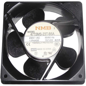 120x120x38mm 4715MS-23T-B5A D00 230V 50/60Hz 1Phase 15/14W PowerEdge 4220/4210 42U Cabinet Fan FJ527 thermally Protected Fan 12cm 4715MS-23T-B5A-D00-FoxTI