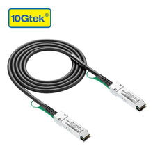 Load image into Gallery viewer, 40G QSFP+ DAC Cable - 40GBASE-CR4 Passive Direct Attach Copper Twinax QSFP Cable for HPE JG328A Devices, 5m-FoxTI
