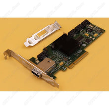 Load image into Gallery viewer, Controladora IBM 46M0907 46M0908 PCI-E 6Gb SAS Raid Card = LSI 9212-4i4e 883436082563-FoxTI
