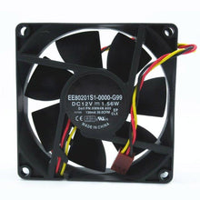 Cargar imagen en el visor de la galería, Cooler Fan for DELL P/N: XMN4N A00 EE80201S1-0000-G99 DC12V 1.56W 8020 3-Wire Cooling Fan-FoxTI
