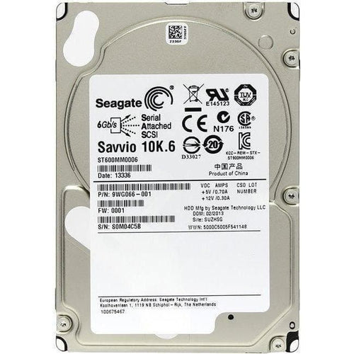 Dell Original 600GB 10K 6Gb/s SAS 2.5