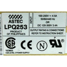 Cargar imagen en el visor de la galería, Fonte Astec LPQ253CF LPQ-253-CF DC 120-300V 3.4A power supply without fan-Distressed-														show original title - MFerraz Tecnologia
