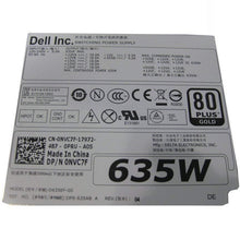 Cargar imagen en el visor de la galería, Dell PSU NVC7F Precision T5600 T3600 635W Power Supply Unit Delta D635EF-00 DPS-635AB-FoxTI
