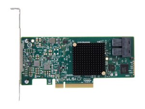 LSI Logic LSI00344 9300-8i SGL SAS 8Port 12Gb/s PCIE3.0 HBA Controller Card Brown Controladora