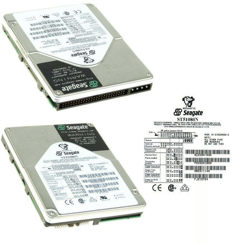 SEAGATE ST51080N 1GB SCSI 50-PIN 5.4K 3.5