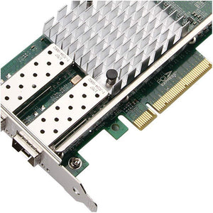 10Gtek for Intel E10G42BTDA 82599ES Chip 10GbE Ethernet Converged Network Adapter X520-DA2/X520-SR2, PCI-E X8 Dual SFP+ Port-FoxTI