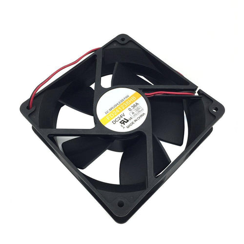 12012038mm FD241238HB 24V 0.36A 2Wire 12cm Inverter Fan,frequency converter Cooling Fan-FoxTI