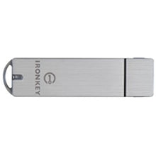 Carregar imagem no visualizador da galeria, IronKey Basic S1000 8GB Encrypted USB 3.0 FIPS Level 3 Flash Drive Pendrive - MFerraz Tecnologia
