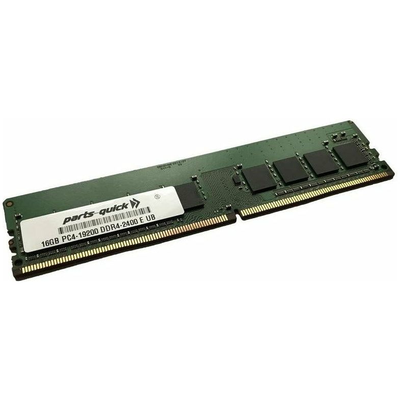 Memoria 16GB Memory for Dell Precision Workstation 3420 T3420 DDR4 2400MHz ECC UDIMM RAM - MFerraz Tecnologia