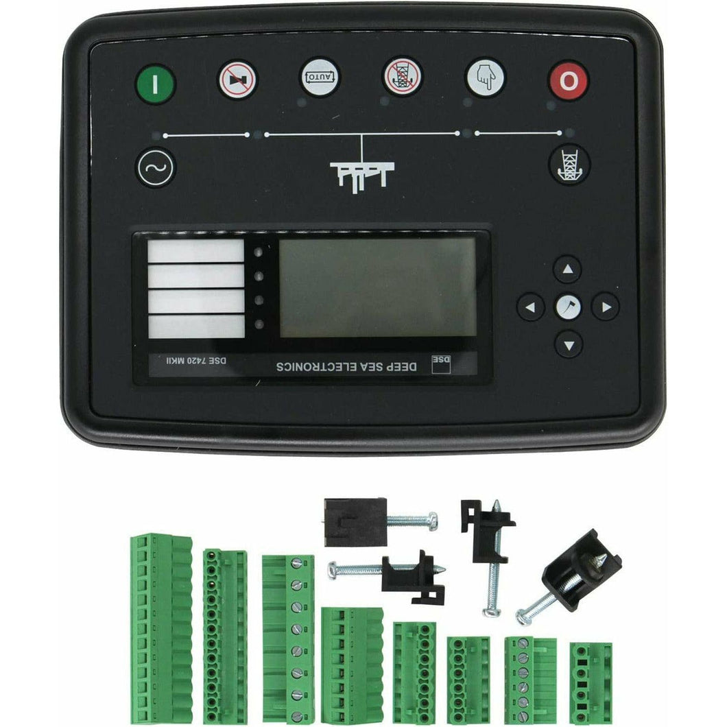 Noton Parts DSE7420 7420-33 7420-03 Automatic Start Diesel Generator Set Controller for Deep Sea - MFerraz Tecnologia