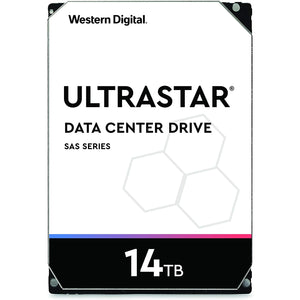 HGST 0F31052 3.5inch 14TB 7200RPM 512MB SAS 12Gb/s 512e SE Ultrastar DC HC530 Bare - MFerraz Tecnologia