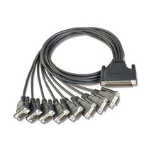 Cargar imagen en el visor de la galería, MOXA CBL-M68M9x8-100 - Cable de conexión SCSI VHDCI 68 macho a 8 puertos DB9 macho Cable de 100 cm
