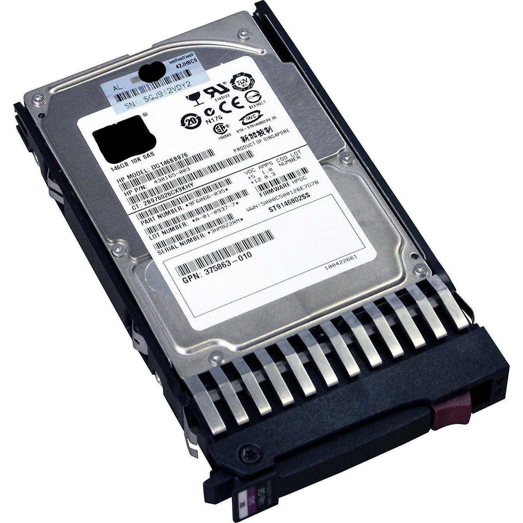 HD 146GB SAS 10k RPM 2.5