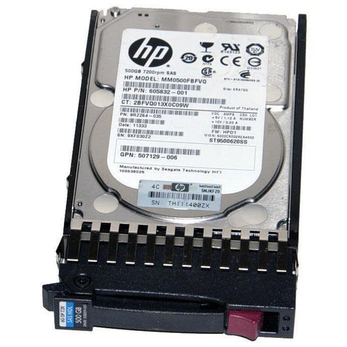 HD 500GB SAS 7.2k RPM 2.5