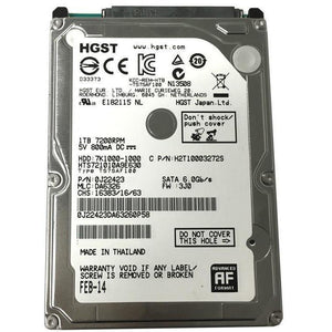 HGST 1TB 32MB Cache 7200RPM SATA III (6.0Gb/s) 2.5" PS3 & PS4 Hard Drive 0J22423 692754042162-FoxTI