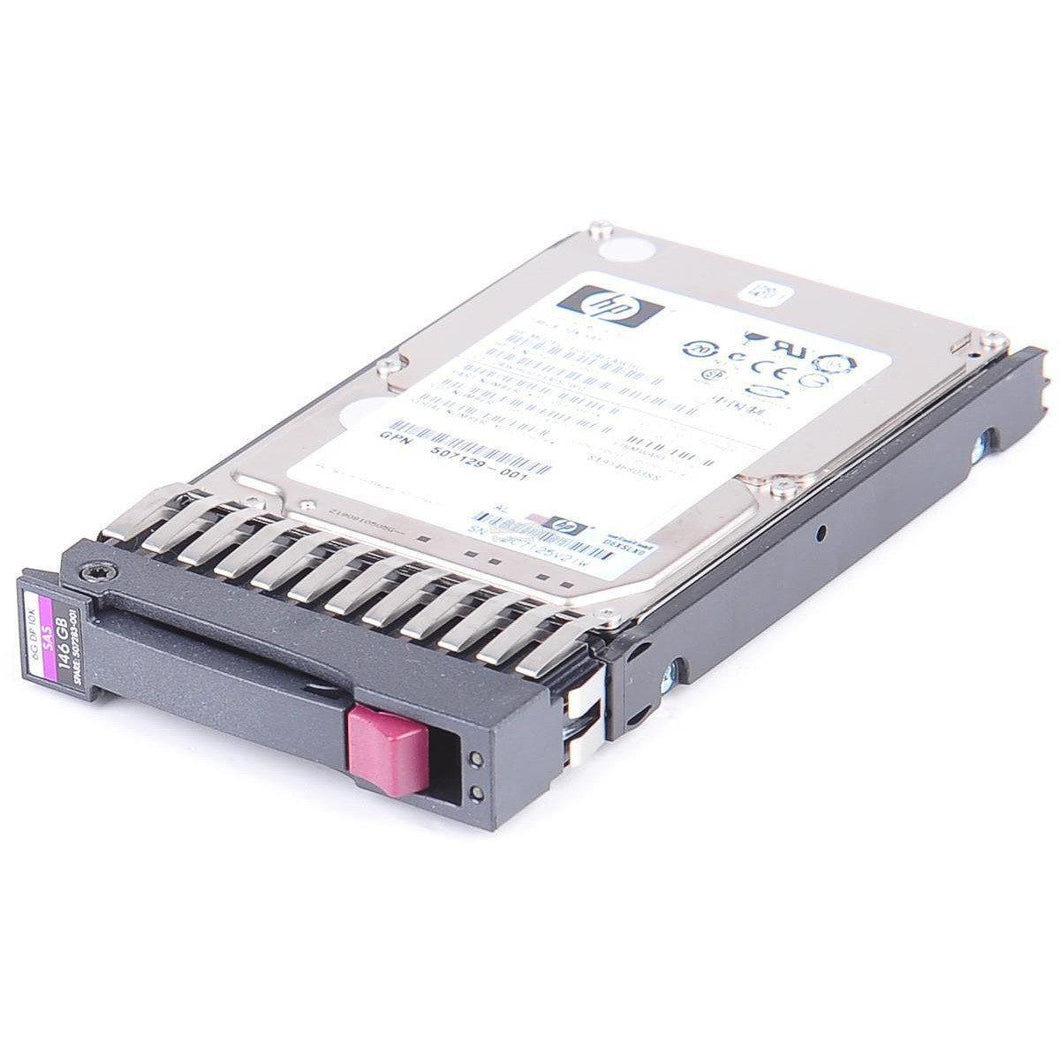 HP 507125-B21 507283-001 146GB 10K 6G 2.5 SAS DP HDD 884420431923-FoxTI