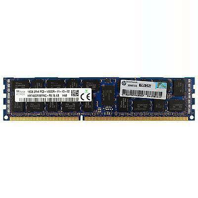 HP 672633-B21 672612-181 672612-081 16GB 12800R 1600Mhz 1.5v 2rx4 Memory Ram 5053772707665-FoxTI