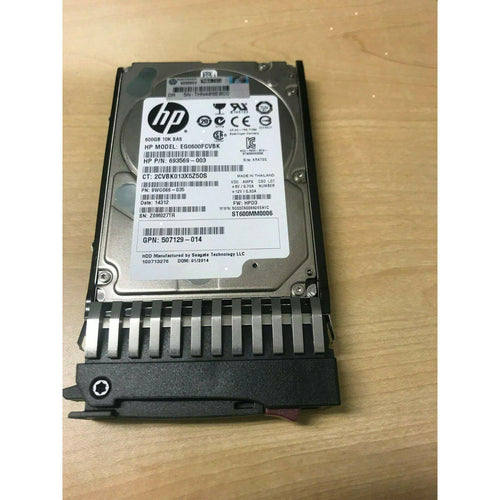 HP EG0600FCVBK 693569-003 600GB 10K 6G 2.5