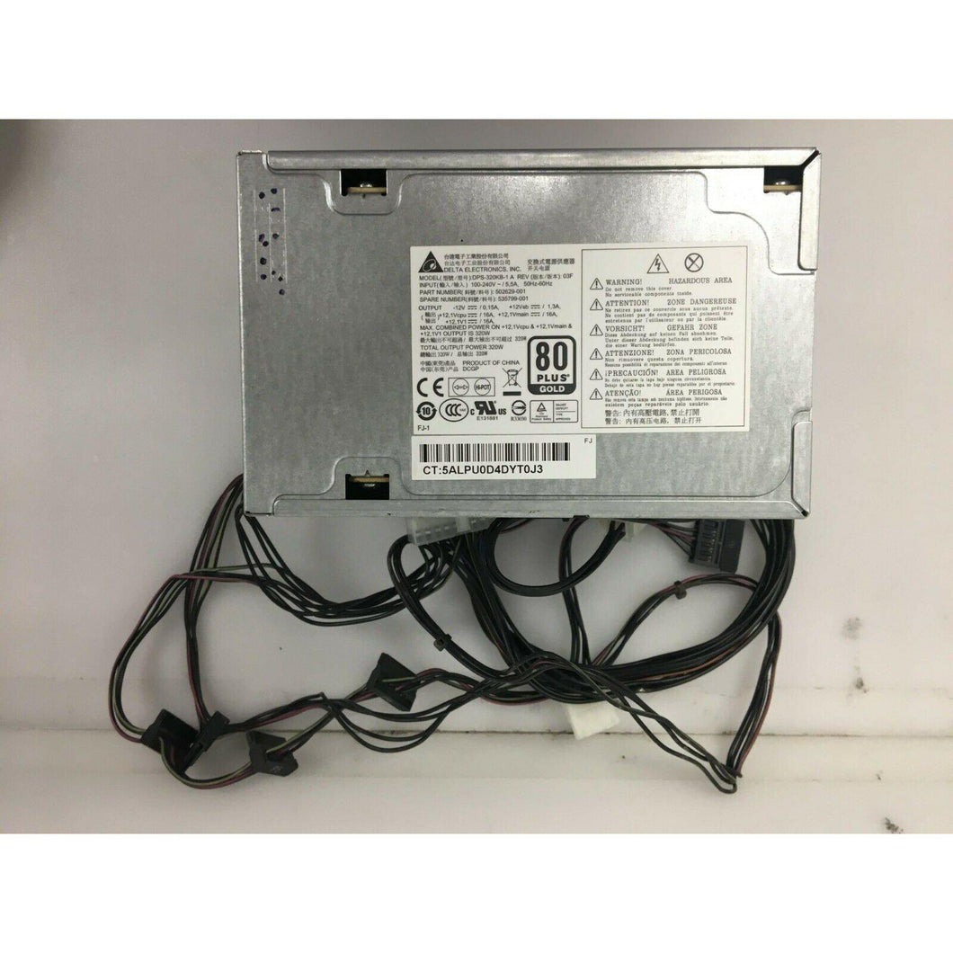 HP Z200 Z210 Workstation 320W Power Supply 502629-001 535799-001 DPS-320K-1A-FoxTI