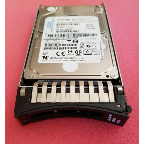 IBM 90Y8873 600GB 10K RPM SAS 6Gb/s SFF 2.5