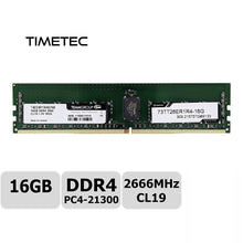 Cargar imagen en el visor de la galería, Memoria 32GB DDR4 2666MHz PC4-21300 Registered ECC 1.2V CL19 2Rx4 Dual Rank 288 Pin RDIMM Server Memory Ram Module Upgrade (32GB)-FoxTI
