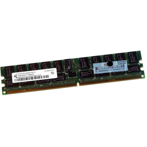 Memória 8GB (2x4GB) DDR2 667MHz 240-Pin ECC RDIMM PC2-5300P para HP 405477-061-FoxTI