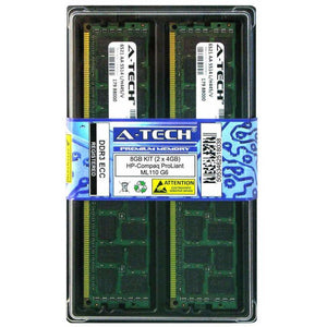 Memória 8GB DDR3 1333MHz 240-Pin ECC RDIMM para HP EB1-051803-FoxTI