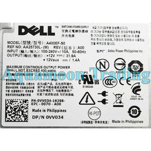 Load image into Gallery viewer, N884K VV034 Dell PowerEdge T310 Tower PSU 400W Power Supply AA25730L 400EF-S0 729161333191-FoxTI
