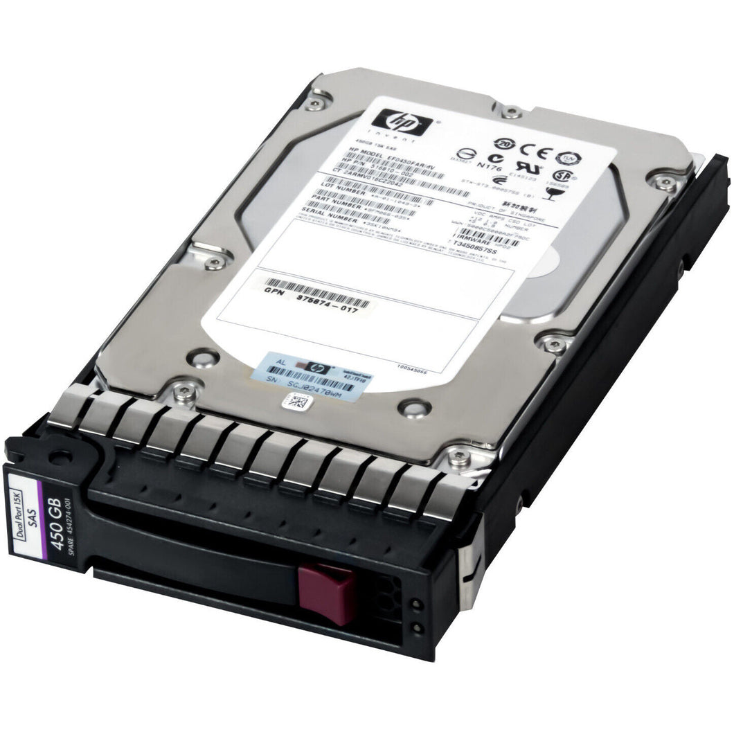 EF0450FATFE 533871-002 450GB 15K 3.5