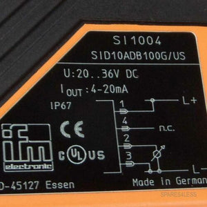 Sendor de fluxo IFM Efector 300 Flow Sensor SI1004 SID10ADB100G/US OVP														show original title - MFerraz Tecnologia