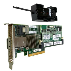 Memoria cache HP 633537-001 P222 Smart Array SAS PCI-e x8 w/ 512GB FBWC BBU SAS RAID - MFerraz Tecnologia