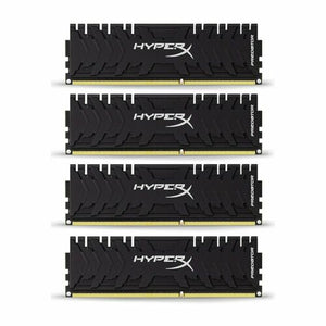 Memoria 64GB Kingston HyperX Predator DDR4 3200MHz PC4-25600 CL16 Quad Memory Kit 4x16GB - MFerraz Tecnologia