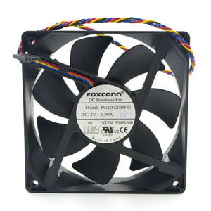 Foxconn PV123812DSPF01 - Dell 120mm x 38mm Fan - 12V 0.90A 4pin cooler - MFerraz Tecnologia