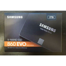 Load image into Gallery viewer, Samsung 860 EVO 2TB SATA 6Gb/s 2.5&quot; Internal SSD Model: MZ-76E2T0 MZ-76E2T0B/AM  887276231938 Disco - MFerraz Tecnologia
