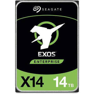 Disco 14 TB Seagate SAS ST14000NM0048 SAS 12 Gb/s Exos X14 3.5 Inch 7200 RPM 256 MB - MFerraz Tecnologia