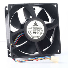 Cargar imagen en el visor de la galería,  Delta  AFC0912DF  fan 12V 1.43A 90*90*32mm 4pin PWM Cooler - MFerraz Tecnologia
