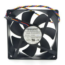 Cargar imagen en el visor de la galería, Foxconn PV123812DSPF01 - Dell 120mm x 38mm Fan - 12V 0.90A 4pin cooler - MFerraz Tecnologia
