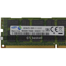 Load image into Gallery viewer, Samsung 16GB 4x 4GB DDR3 2RX4 1600MHz PC3-12800R ECC REG Server Memory Ram-FoxTI
