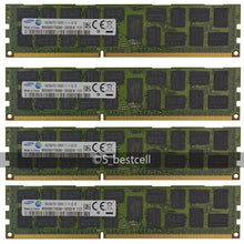 Load image into Gallery viewer, Samsung 16GB 4x 4GB DDR3 2RX4 1600MHz PC3-12800R ECC REG Server Memory Ram-FoxTI
