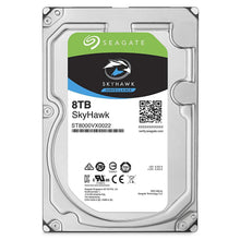 Load image into Gallery viewer, Seagate SkyHawk 8TB Surveillance Internal Hard Drive HDD – 3.5 Inch SATA 6Gb/s 256MB Cache for DVR NVR Security Camera System with Drive Health Management (ST8000VX0022)-FoxTI
