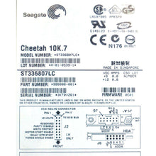 Cargar imagen en el visor de la galería, Seagate ST336807LC Cheetah 10K.7 36GB Hard Drive 3.5&quot; Ultra 320 SCSI 10K RPM 102646276808-FoxTI
